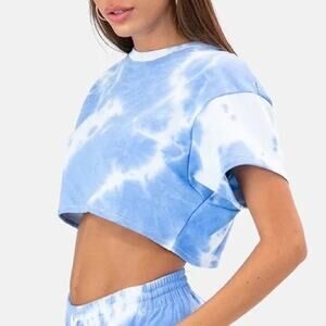 Adika Tie Dye Crop Urban Top Size L